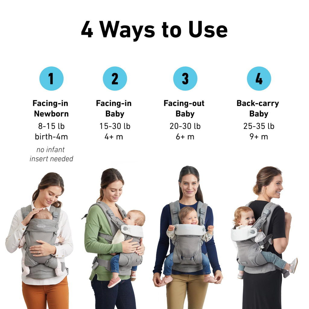Graco Cradle Me 4 in 1 Baby Carrier