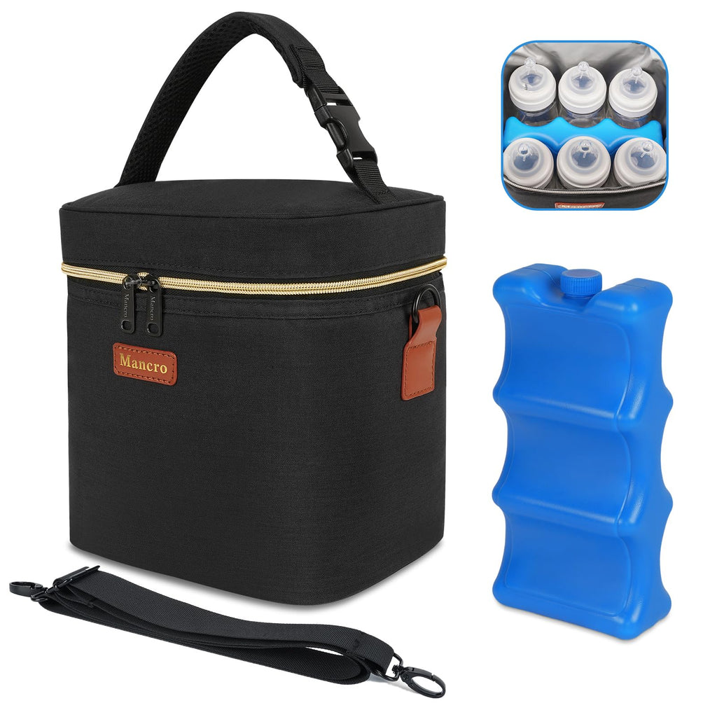 Mancro bottle tote bag