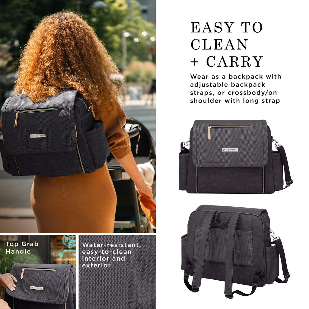 Deluxe Diaper Backpack with Spacious Baby Travel Storage